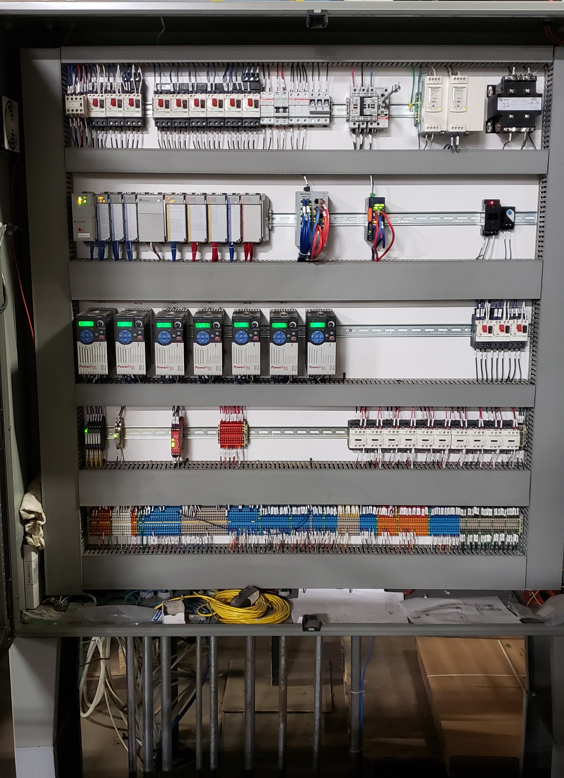 Panneau de contrôle Allen Bradley